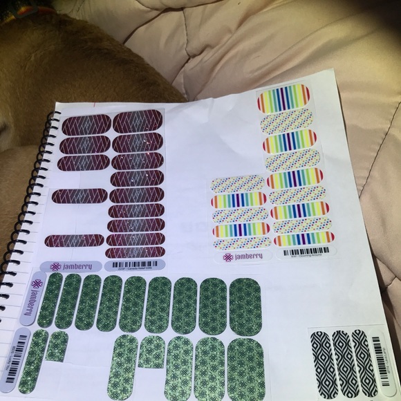 Jamberry partial sheets - Picture 1 of 2